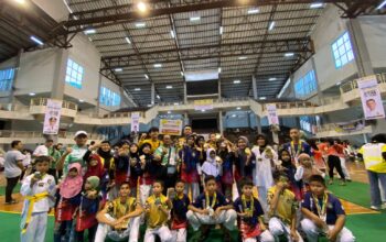 dojang dewa taekwondo medan center raih 18 medali di piala menpora ri 2024